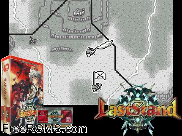 LastStand (J) [M] Wonderswan game showing 3D box cover and gameplay screenshot